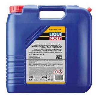 Масло гидравлическое Zentralhydraulik-Oil, 20 л LIQUI MOLY 1147