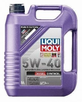 Олива моторна 5W-40 DIESEL SYNTHOIL 5L LIQUI MOLY 1341