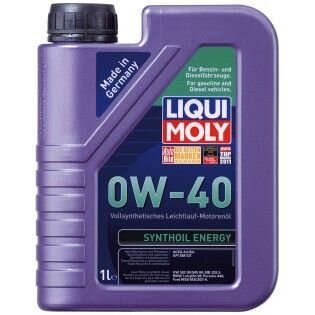 Моторное масло Synthoil Energy 0W-40, 1л LIQUI MOLY 1922