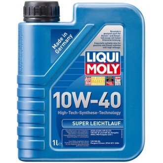 Моторное масло Super Leichtlauf 10W-40, 1л LIQUI MOLY 1928