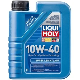 Моторное масло Super Leichtlauf 10W-40, 1л LIQUI MOLY 1928
