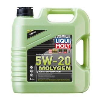 Моторна олива Molygen New Generation 5W-20, 4л. LIQUI MOLY 20798