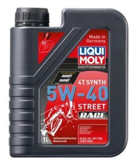 Моторное масло Racing Synth 4T 5W-40, 1 л LIQUI MOLY 2592