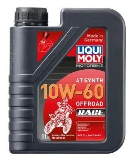 Моторное масло Motorbike 4T Synth Offroad Race 10W-60, 1 л LIQUI MOLY 3053