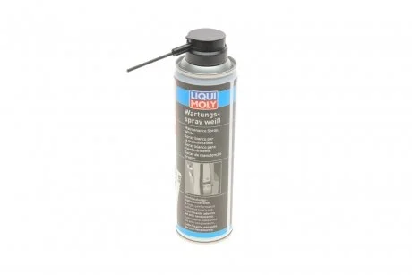 Змазка брудовідштовхуюча (біла) (250мл) Wartungs-Spray Weiss LIQUI MOLY 3075