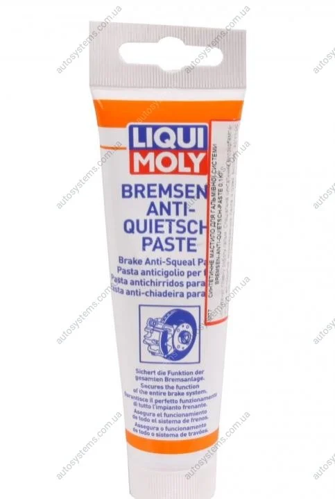 Змазка жаростійка для гальмівної системи Bremsen Anti-Quietsch Paste (100г) LIQUI MOLY 3077 (фото 1)