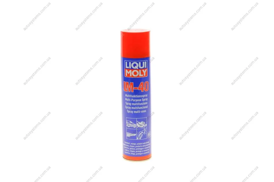 Засіб для видалення іржі Multi Functions Spray LM-40 (400ml) LIQUI MOLY 3391 (фото 1)