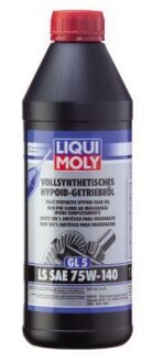 Трансмиссионное масло FULLY SYNTHETIC HYPOID Gear OIL LS 75W-140, 1л LIQUI MOLY 4421