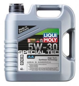 ОЛИВА МОТОРНА SPECIAL TEC AA 5W-30 4Л LIQUI MOLY 7616