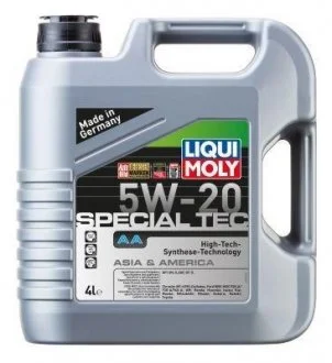 ОЛИВА МОТОРНА SPECIAL TEC AA 5W-20 4Л LIQUI MOLY 7658