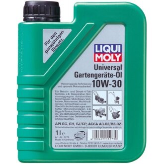 Моторное масло Universal 4T Gartengerate-Oil 10W-30, 1 л LIQUI MOLY 8037