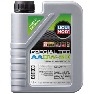 Моторна олива Special Tec AA 0W-20, 1л. LIQUI MOLY 8065