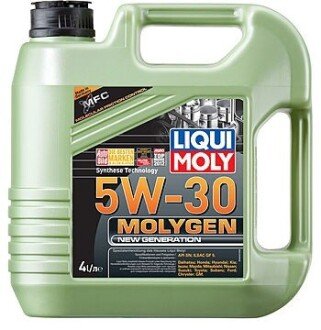 Моторна олива Molygen New Generation 5W-30, 4л. LIQUI MOLY 9042