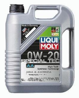 Моторное масло Special Tec AA 0W-20, 5л LIQUI MOLY 9734