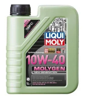 Моторное масло Molygen New Generation 10W-40, 1л LIQUI MOLY 9955 (фото 1)