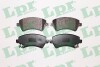 Тормозные колодки дисковые, комплект LPR 05P1002 (фото 1)