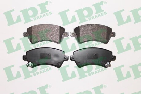 Тормозные колодки дисковые, комплект LPR 05P1002