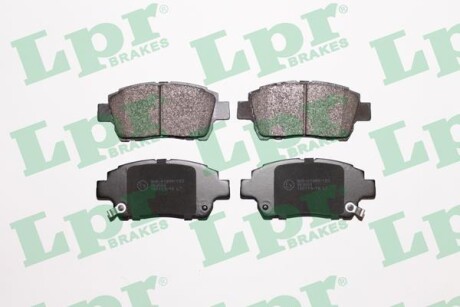 Тормозные колодки дисковые, комплект LPR 05P1003