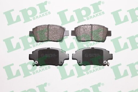 Тормозные колодки дисковые, комплект LPR 05P1062