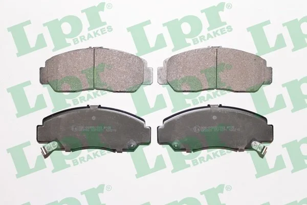 Колодки гальмівні дискові (комплект 4 шт) LPR 05P1071 (фото 1)