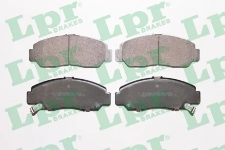 Колодки гальмівні дискові (комплект 4 шт) LPR 05P1071