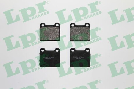 Тормозные колодки дисковые, комплект LPR 05P109
