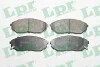Тормозные колодки дисковые, комплект LPR 05P1207 (фото 1)
