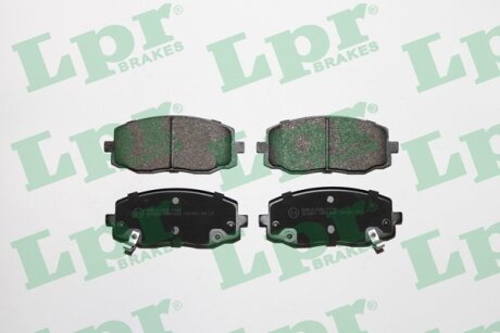 Тормозные колодки дисковые, комплект LPR 05P1220