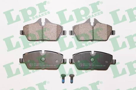 Тормозные колодки дисковые, комплект LPR 05P1241