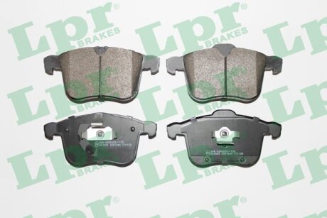 Тормозные колодки дисковые, комплект LPR 05P1244