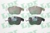 Тормозные колодки дисковые, комплект LPR 05P1255 (фото 1)