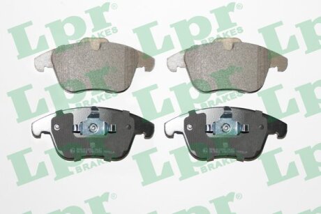 Тормозные колодки дисковые, комплект LPR 05P1255