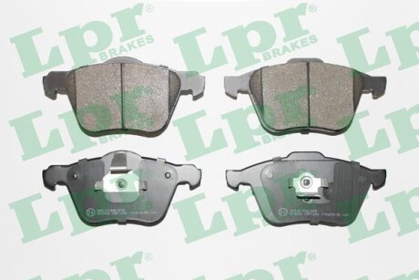 Тормозные колодки дисковые, комплект LPR 05P1286