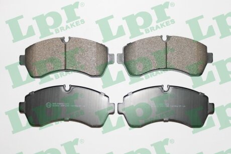 Тормозные колодки дисковые, комплект LPR 05P1295