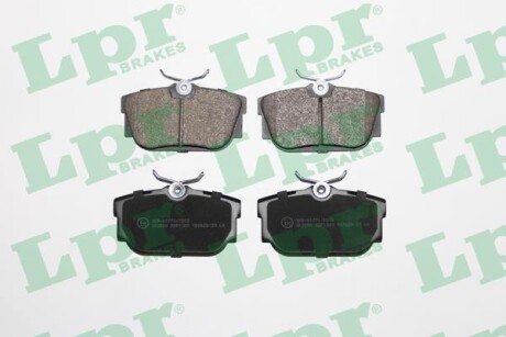 Тормозные колодки дисковые, комплект LPR 05P1303