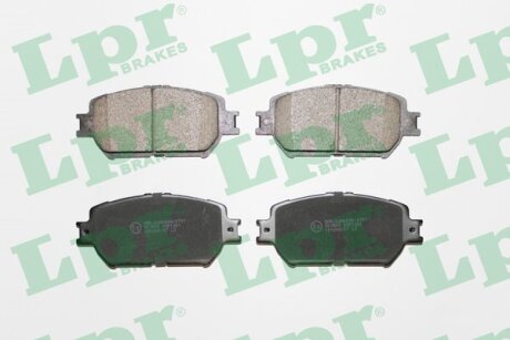 Тормозные колодки дисковые, комплект LPR 05P1361