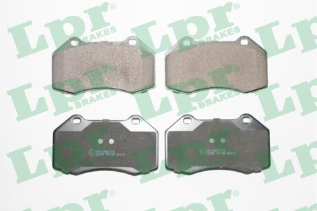 Тормозные колодки дисковые, комплект LPR 05P1389