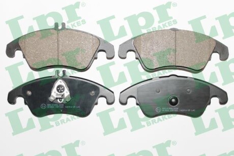 Тормозные колодки дисковые, комплект LPR 05P1421