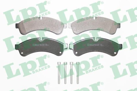 Тормозные колодки дисковые, комплект LPR 05P1461