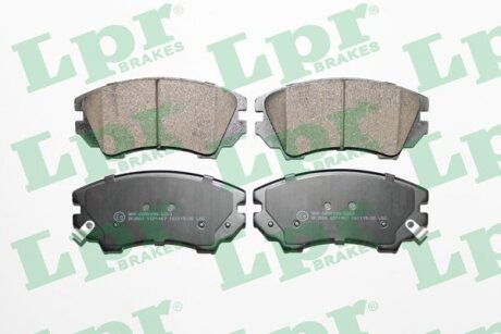 Тормозные колодки дисковые, комплект LPR 05P1467