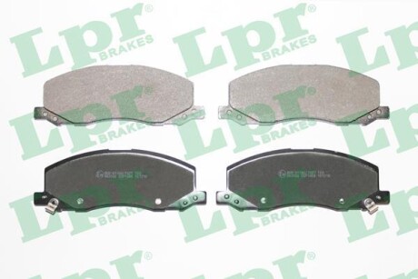 Тормозные колодки дисковые, комплект LPR 05P1468