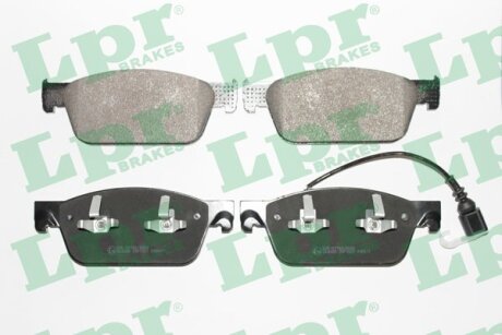 Тормозные колодки дисковые, комплект LPR 05P1551