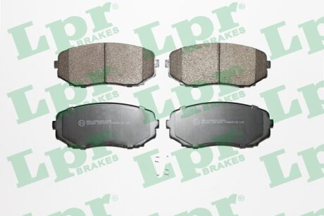 Тормозные колодки дисковые, комплект LPR 05P1573
