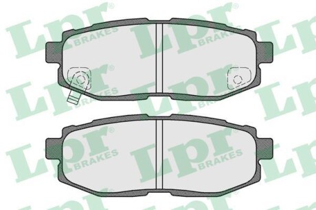 Тормозные колодки дисковые, комплект LPR 05P1577