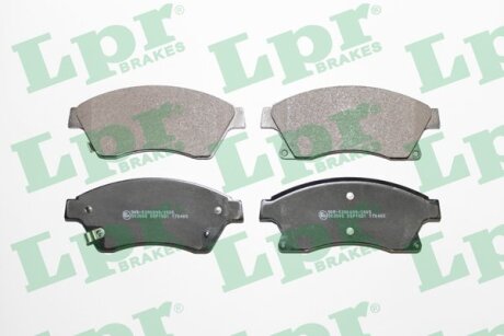 Тормозные колодки дисковые, комплект LPR 05P1581
