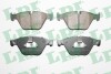 Тормозные колодки дисковые, комплект LPR 05P1619 (фото 1)