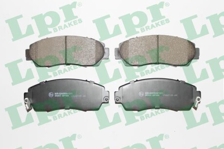 Тормозные колодки дисковые, комплект LPR 05P1634
