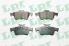 Тормозные колодки дисковые, комплект LPR 05P1637 (фото 1)