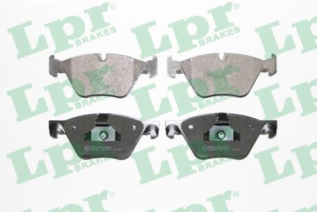 Тормозные колодки дисковые, комплект LPR 05P1641