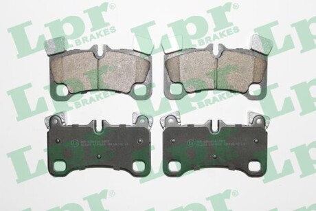 Тормозные колодки дисковые, комплект LPR 05P1655